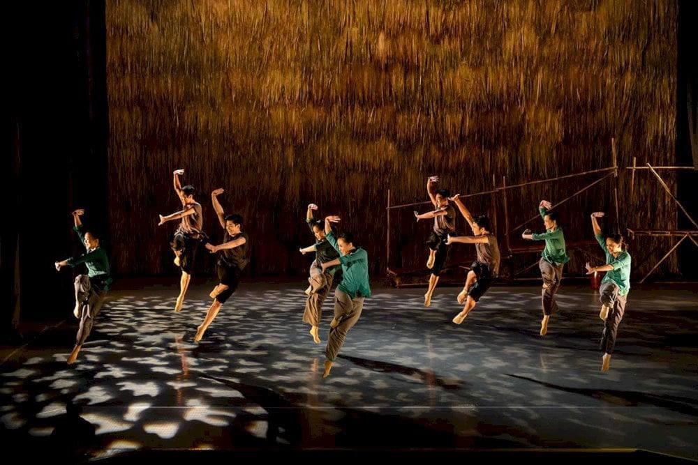 Vở diễn là sự kết hợp hài hòa giữa âm thanh và vũ đạo (Nguồn: Hội Nữ trí thức TP.HCM)